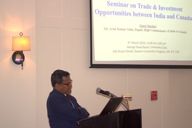 Arun Saha-Deputy High Commissioner of India